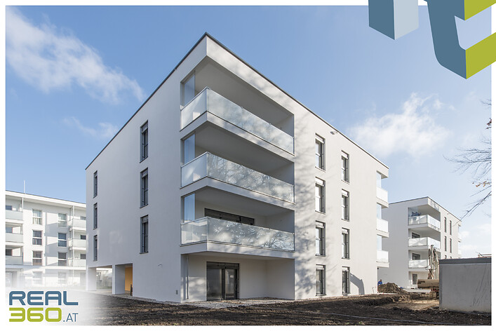 Baufortschritt - Außenanischt Wohngebäude II